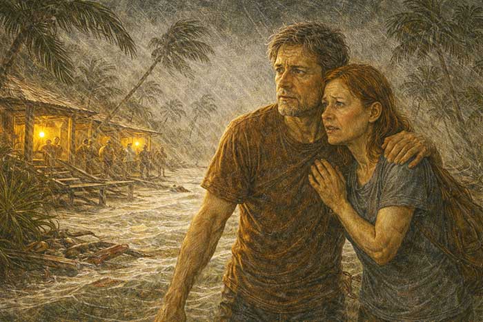 Short story: A Christmas Overseas